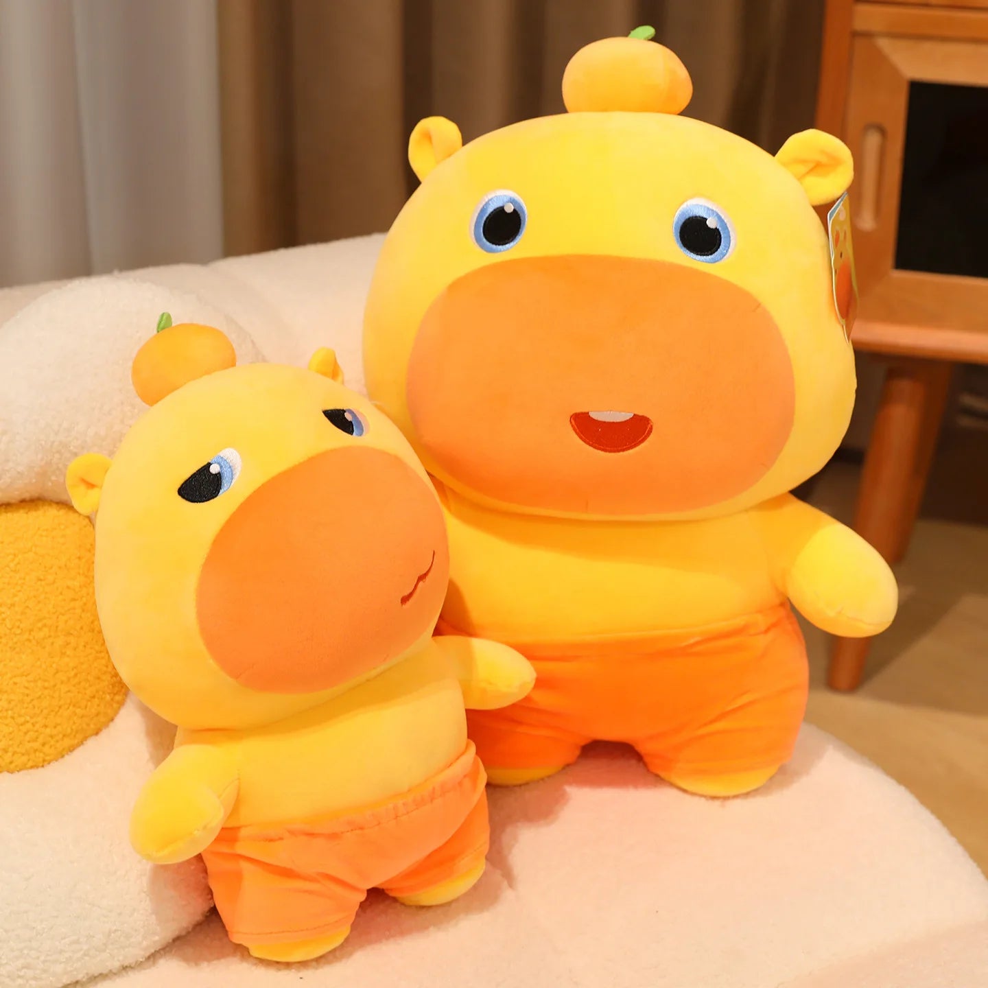 Authentic Capybara Lulu Plush Toy Doll