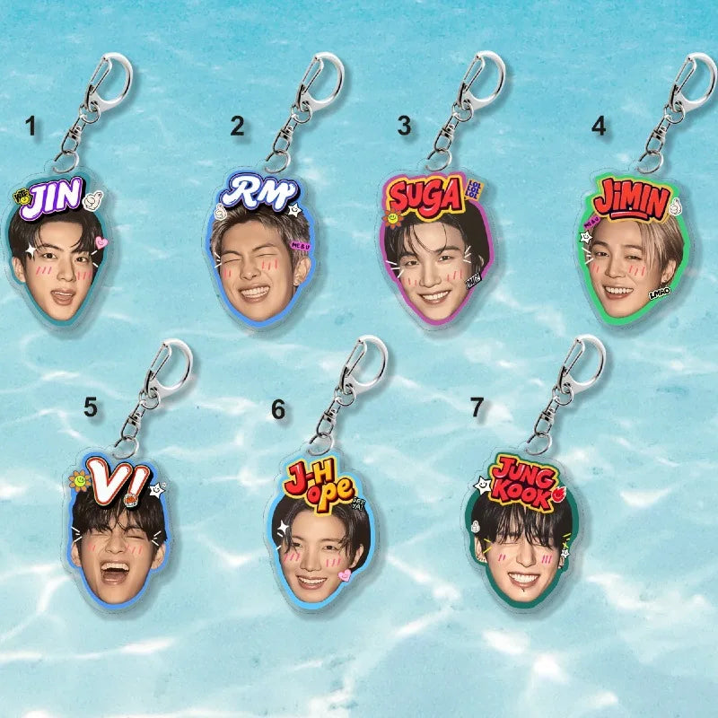 Bts the Icon Series: Acrylic Character Charms