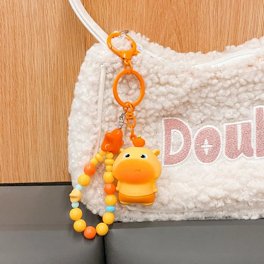 Cute Key Ring Capybara LuLu Expression Bag Charm