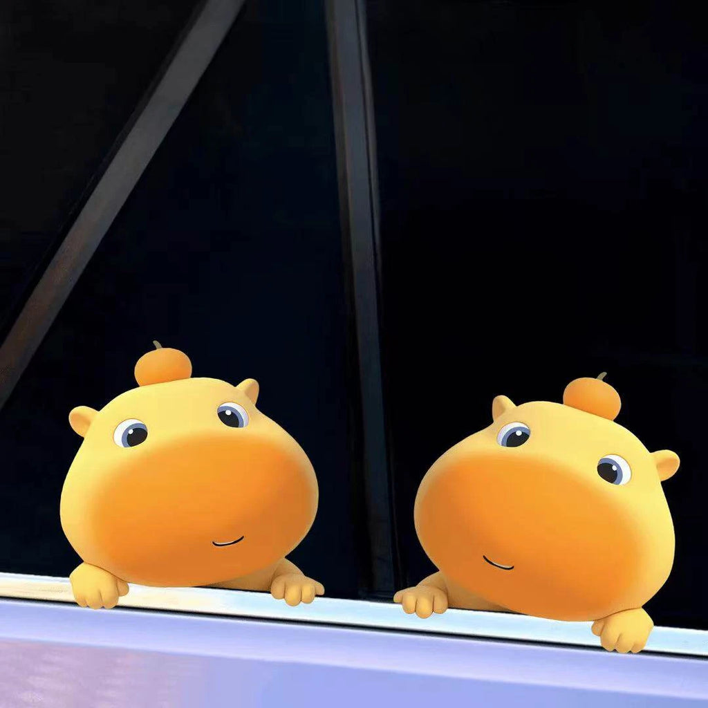 Capybara Lulu Waterproof Decal Stickers
