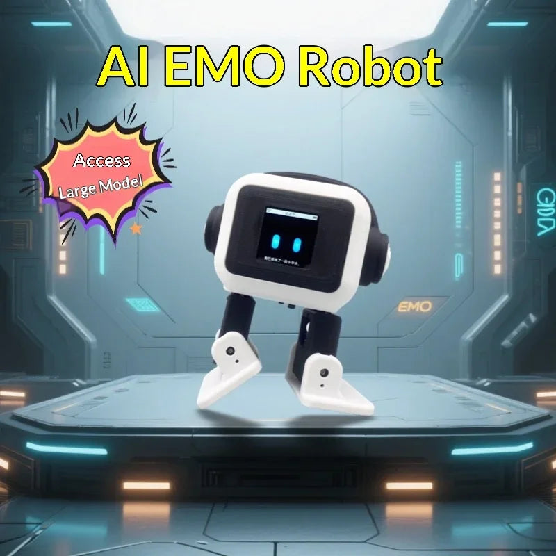 Electronic AI  Accompanying EMO Robot Toy