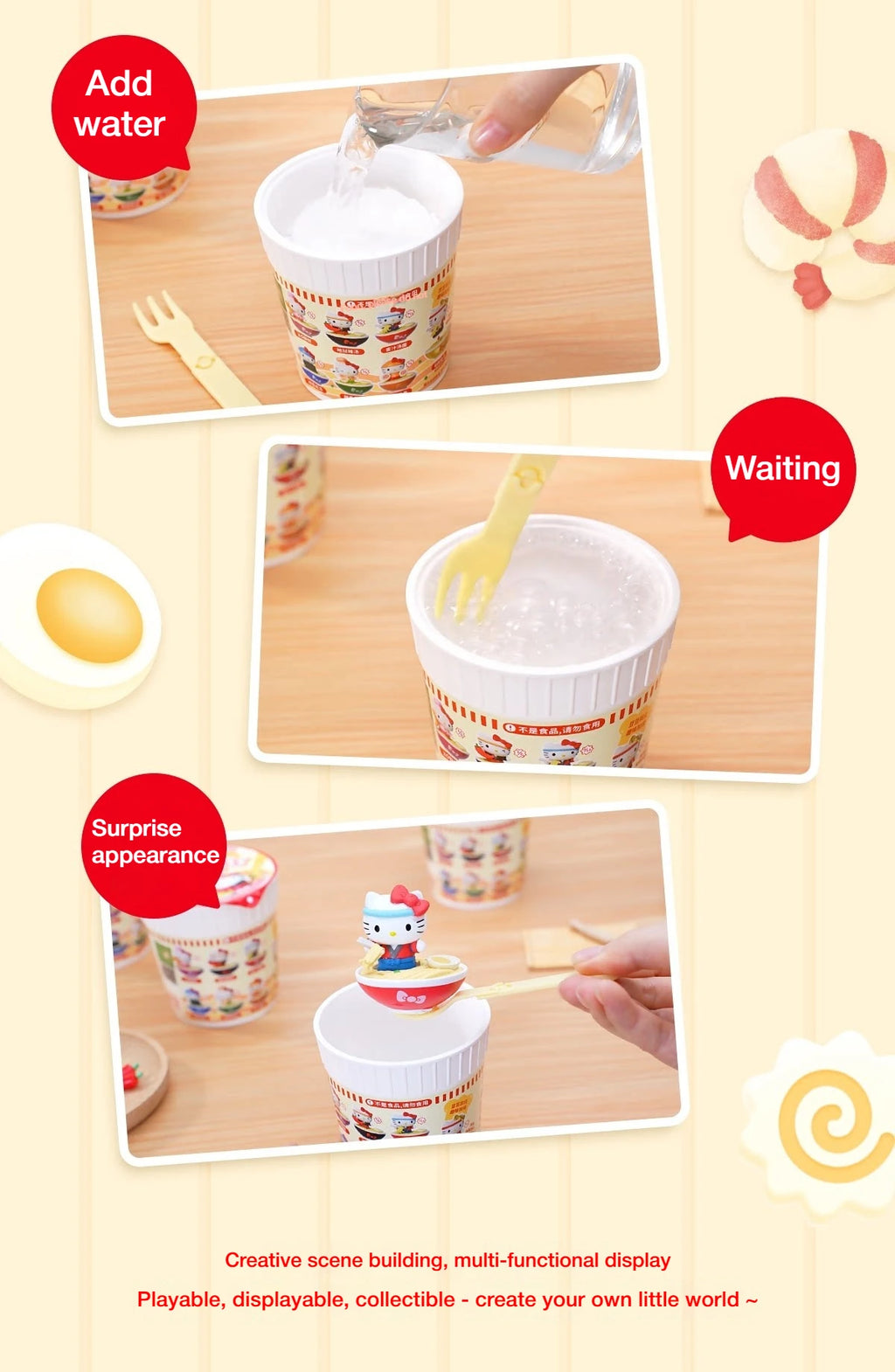 Be a Hello Kitty Collector - Ramen Series Blind Box