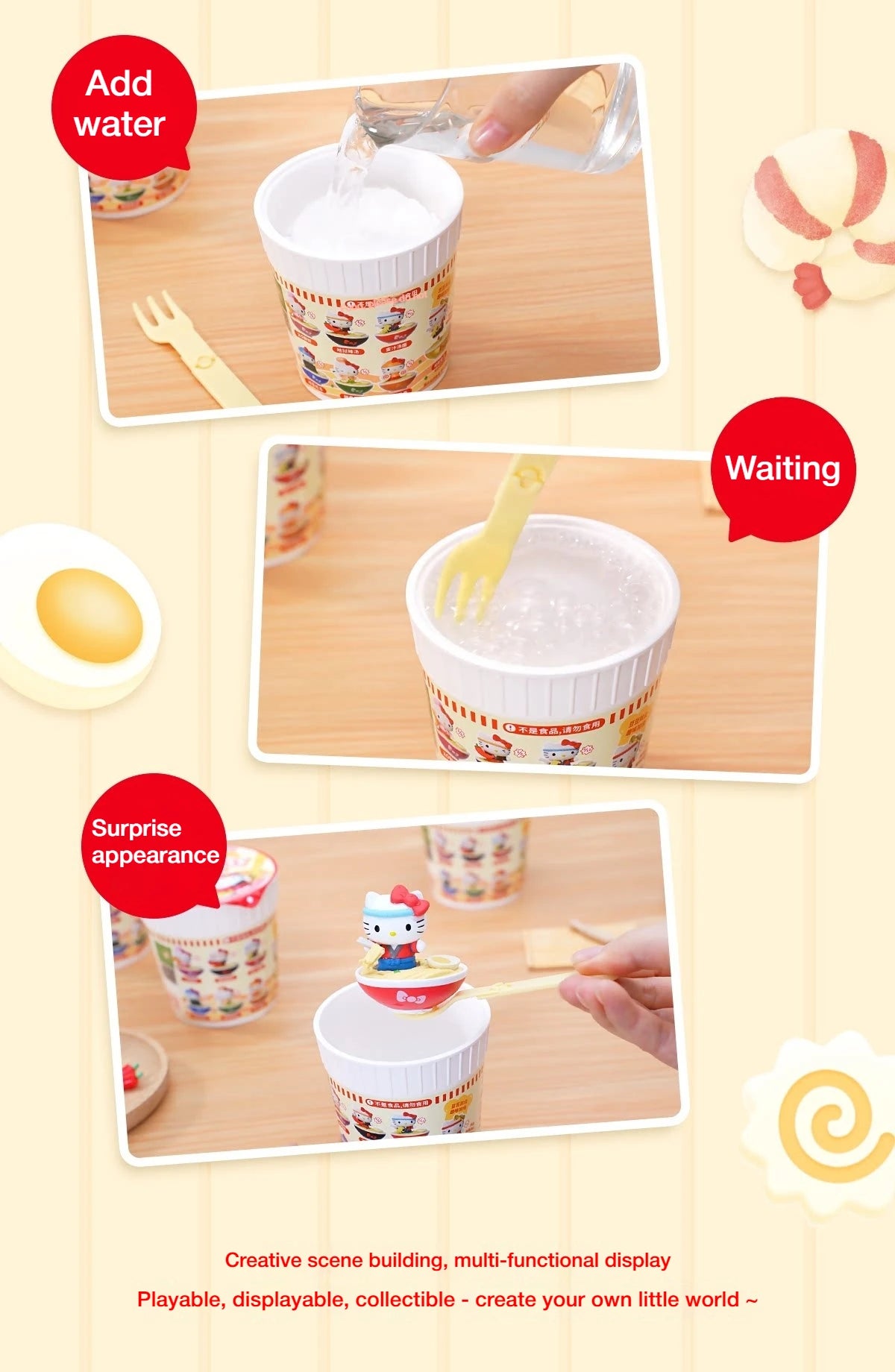 Be a Hello Kitty Collector - Ramen Series Blind Box