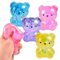Cute Fidget Bear Toy Squishys Glitter Bear
