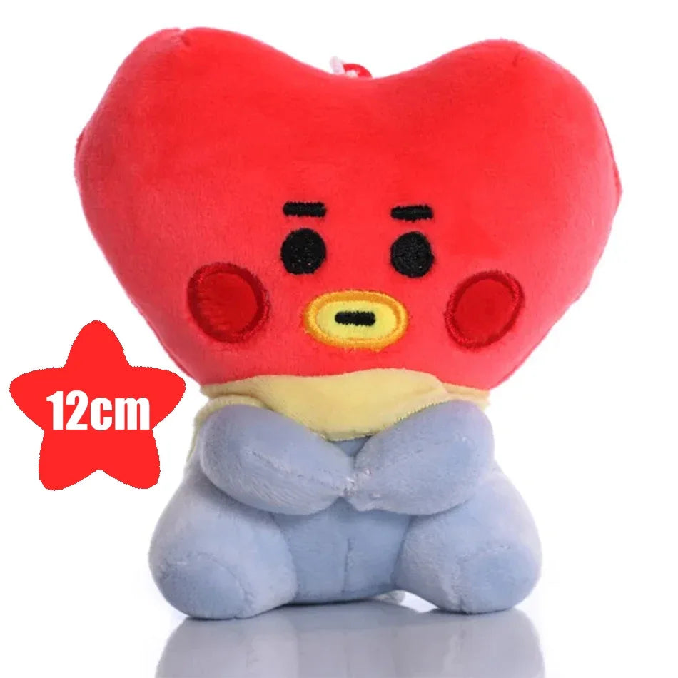 Chimmy Cooky Koya Shooky Tata Anime Cute Cartoon Keychain Backpack