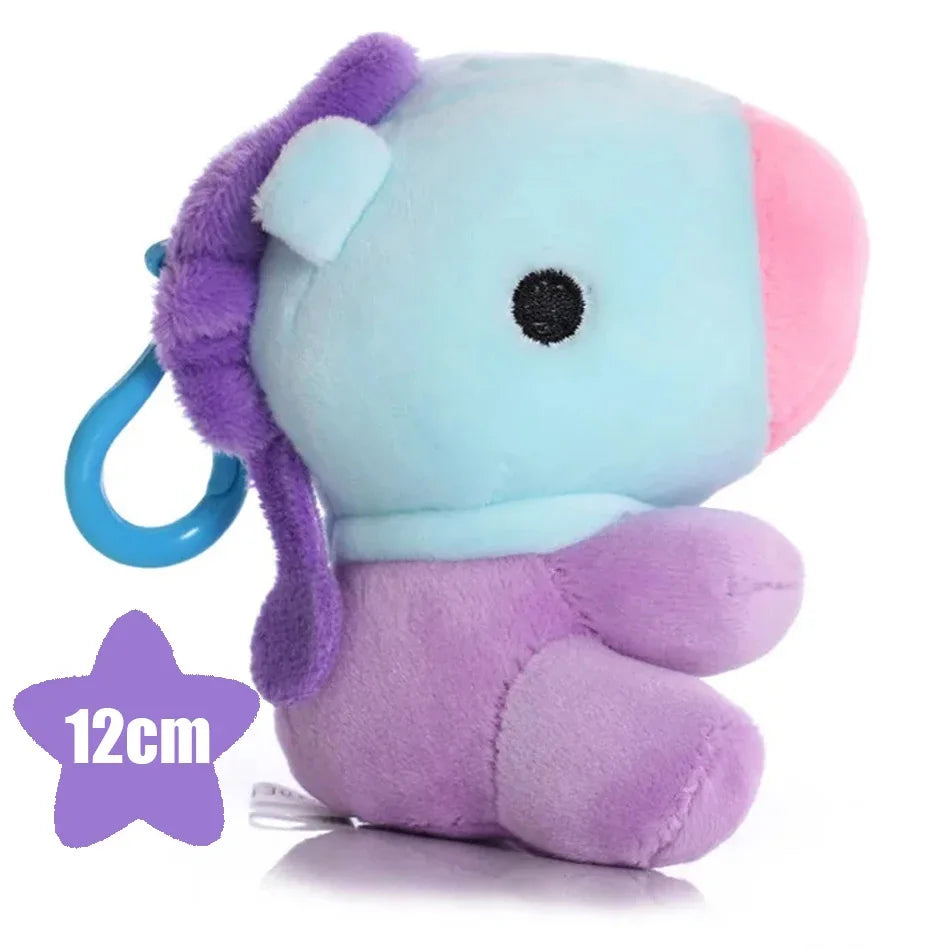 BT21-Chimmy Cooky Koya Shooky Tata Anime Cute Cartoon Keychain Backpack