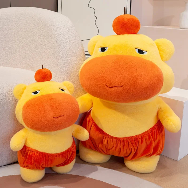 New Cute Plush Lulu Big Size Capybara Plush Toy Stuffed Animal Toys Soft Bed Sofa Office Home Decor Birthday Gift for Kids