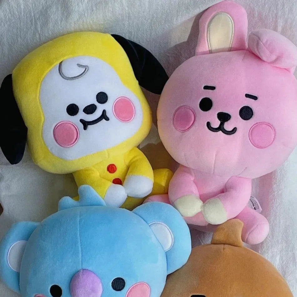 BT21-Chimmy Cooky Koya Shooky Tata Anime Cute Cartoon Keychain Backpack