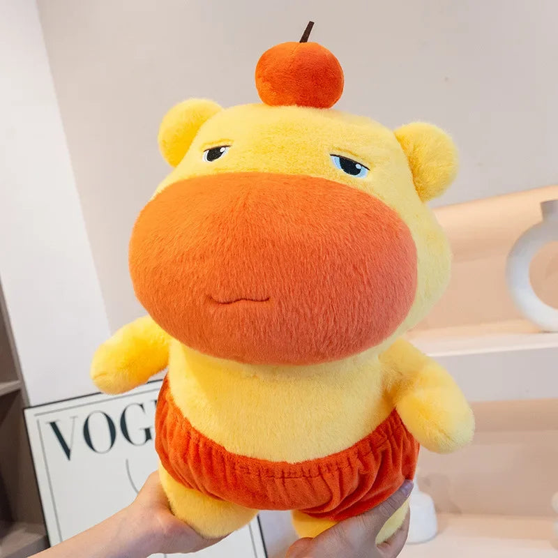 New Cute Plush Lulu Big Size Capybara Plush Toy Stuffed Animal Toys Soft Bed Sofa Office Home Decor Birthday Gift for Kids