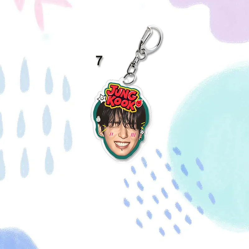Bts the Icon Series: Acrylic Character Charms