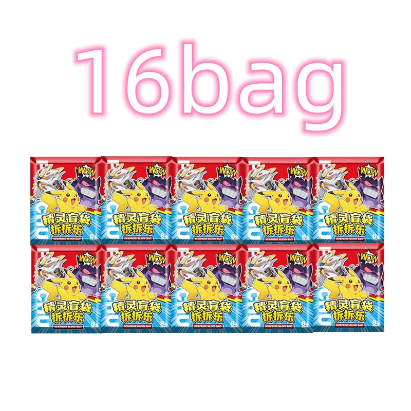 Pokemon Figures Blind Bag Box Acrylic Pendant Keychain