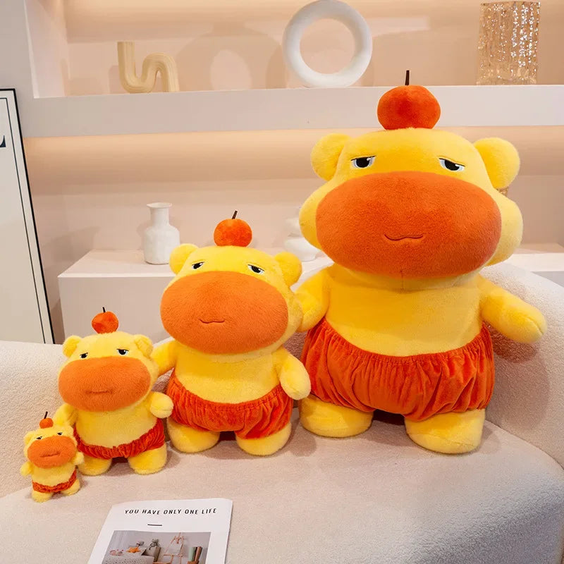 New Cute Plush Lulu Big Size Capybara Plush Toy Stuffed Animal Toys Soft Bed Sofa Office Home Decor Birthday Gift for Kids