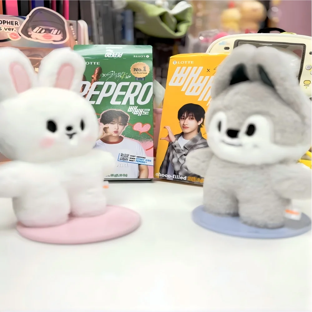 Kids cartoon standing plush doll toy