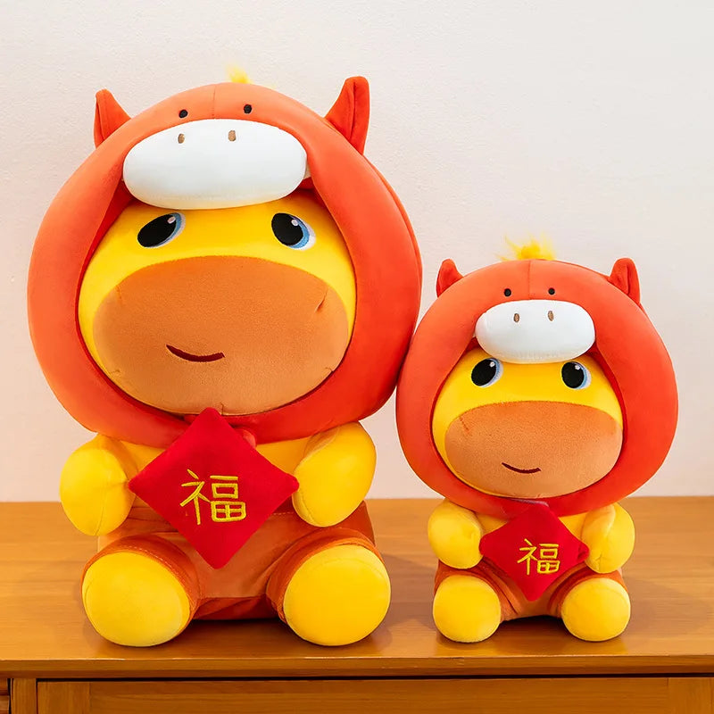 Horse Year Capybara Lulu Plush Toy Doll
