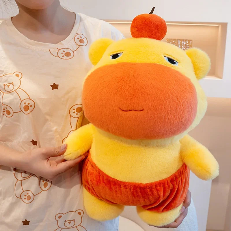 New Cute Plush Lulu Big Size Capybara Plush Toy Stuffed Animal Toys Soft Bed Sofa Office Home Decor Birthday Gift for Kids