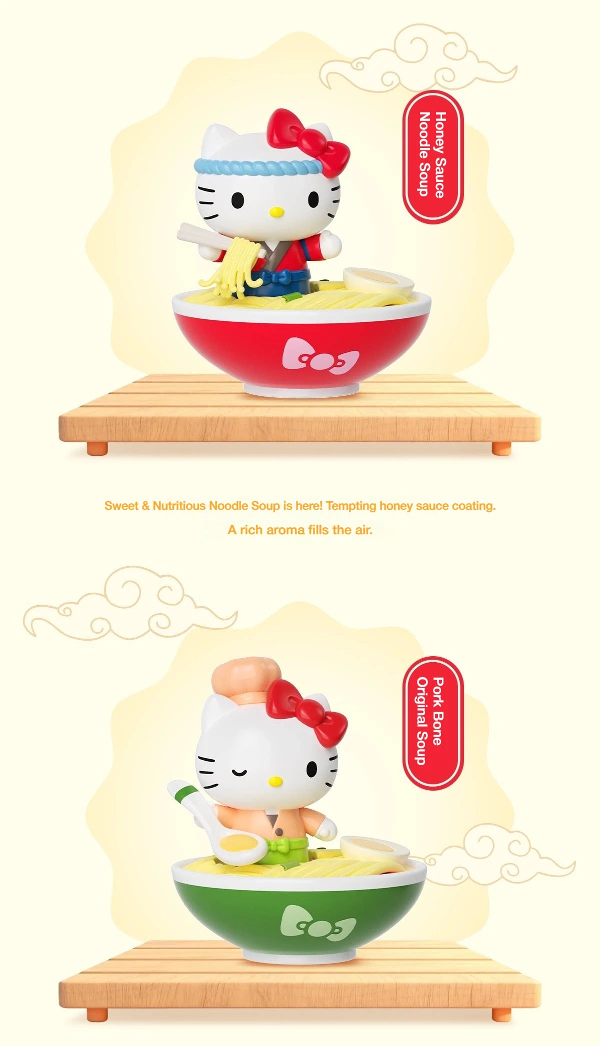 Be a Hello Kitty Collector - Ramen Series Blind Box