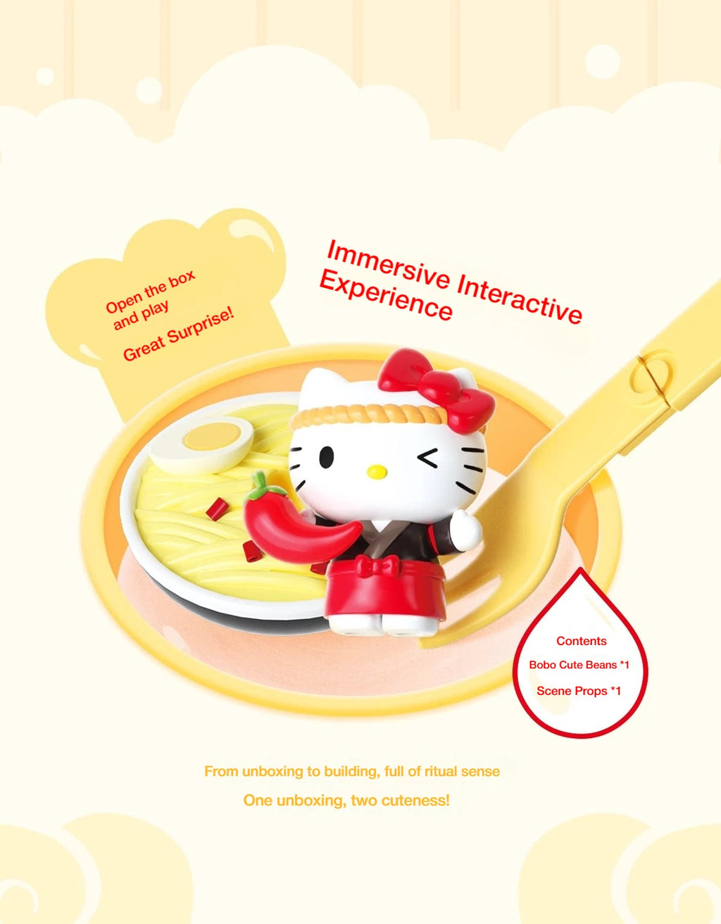 Be a Hello Kitty Collector - Ramen Series Blind Box