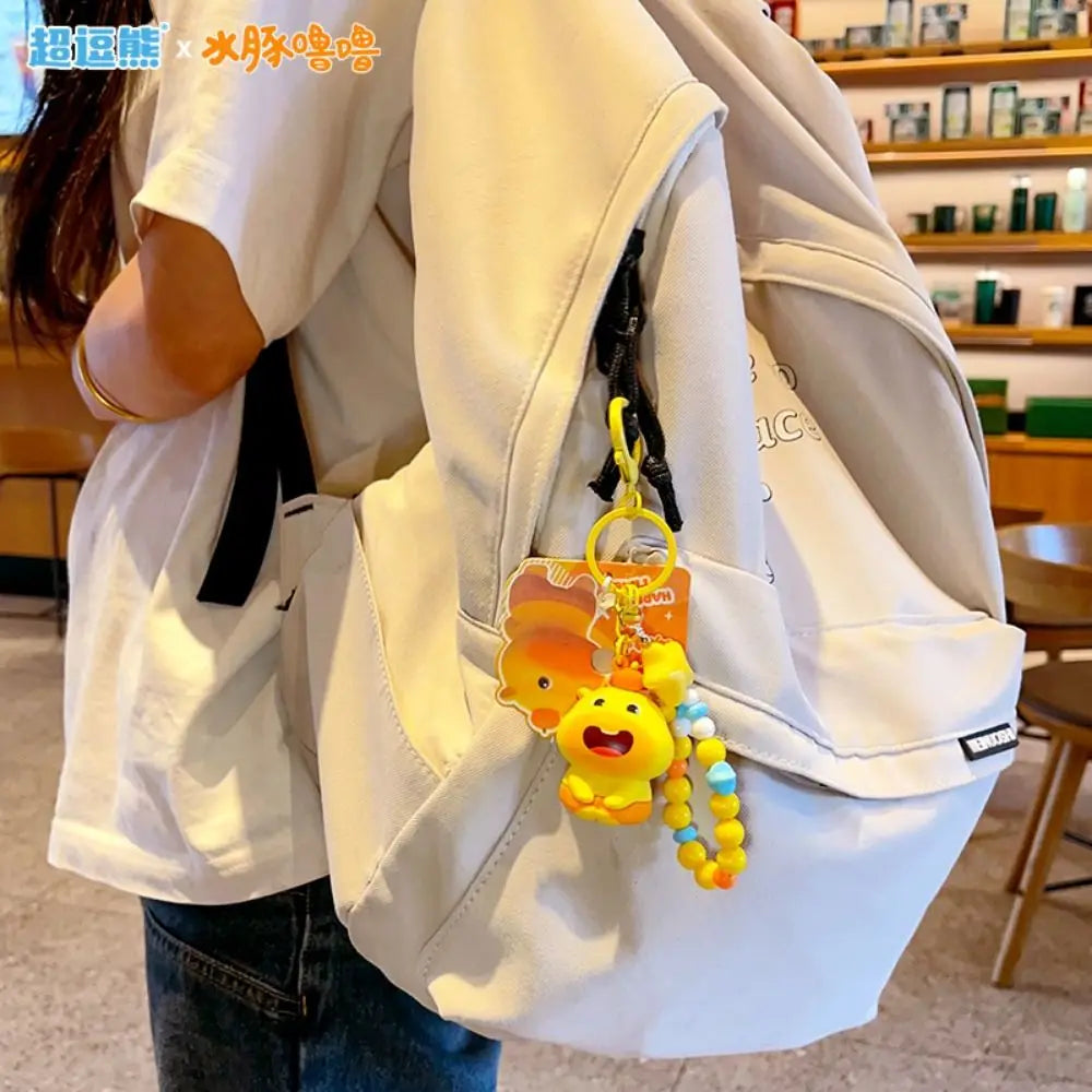 Cute Key Ring Capybara LuLu Expression Bag Charm