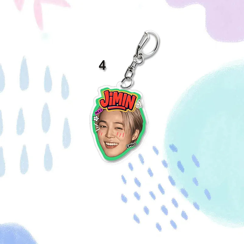 Bts the Icon Series: Acrylic Character Charms
