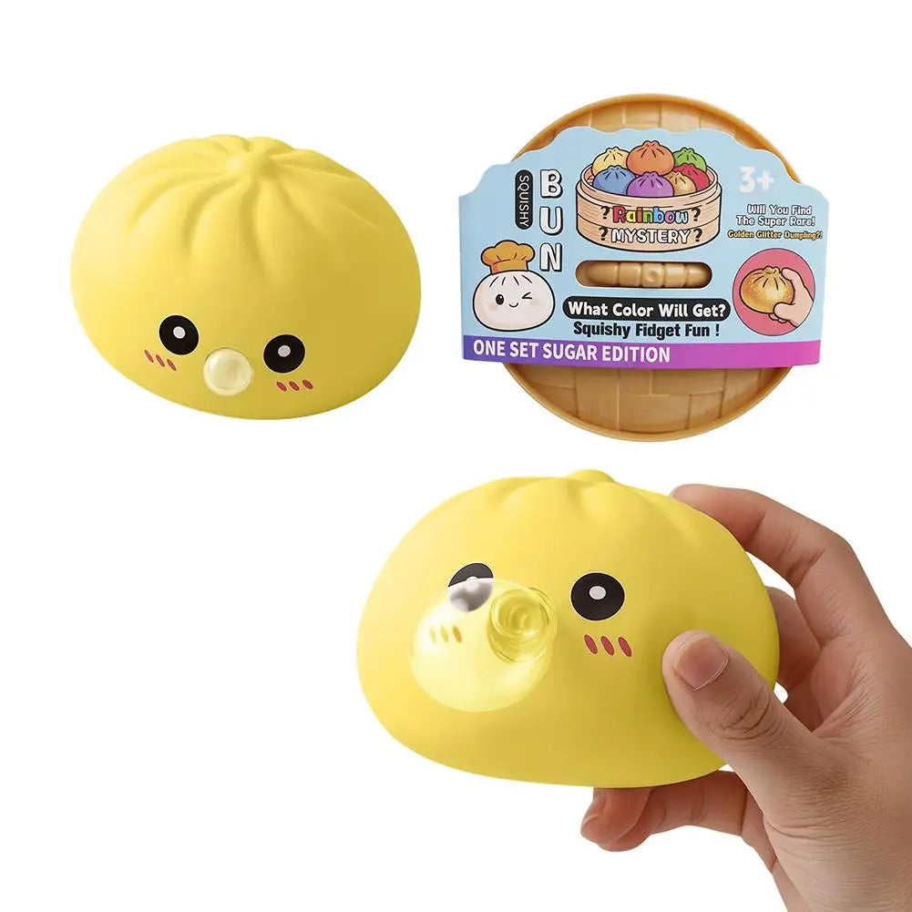 Gee Rainbow Dumpling Squishies Squeeze Toy