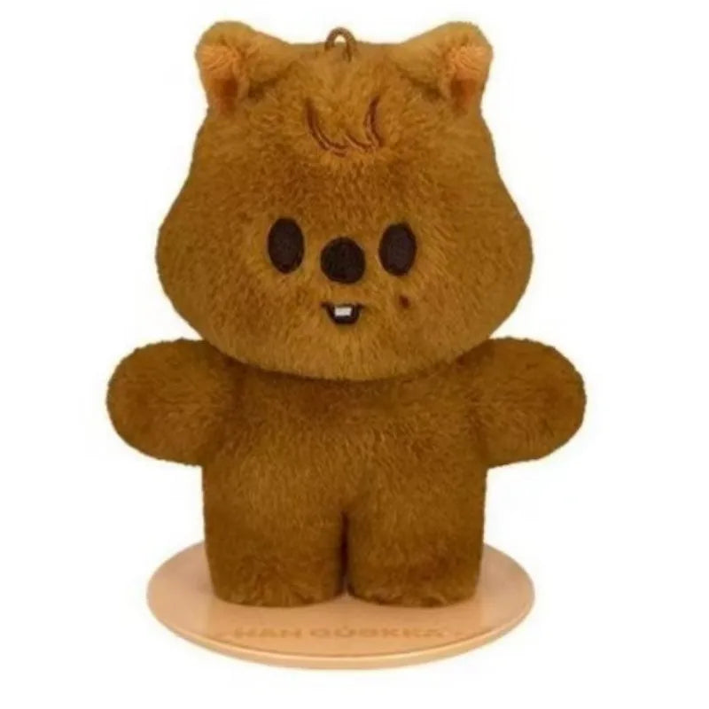 Kids cartoon standing plush doll toy