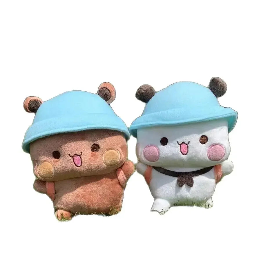 Cute Bubu Dudu Plush Toy Milk Bubble Tea Plushie Yier Panda Bear Doll