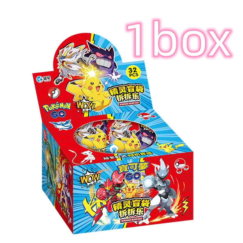 Pokemon Figures Blind Bag Box Acrylic Pendant Keychain