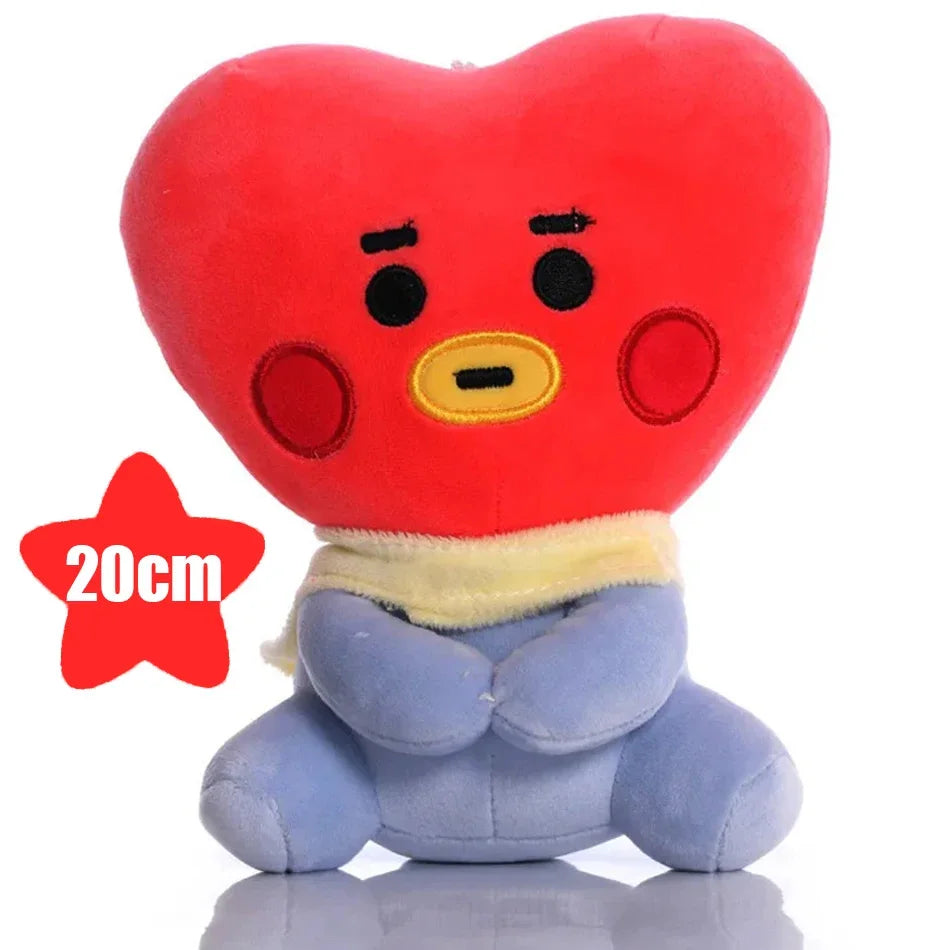 Chimmy Cooky Koya Shooky Tata Anime Cute Cartoon Keychain Backpack