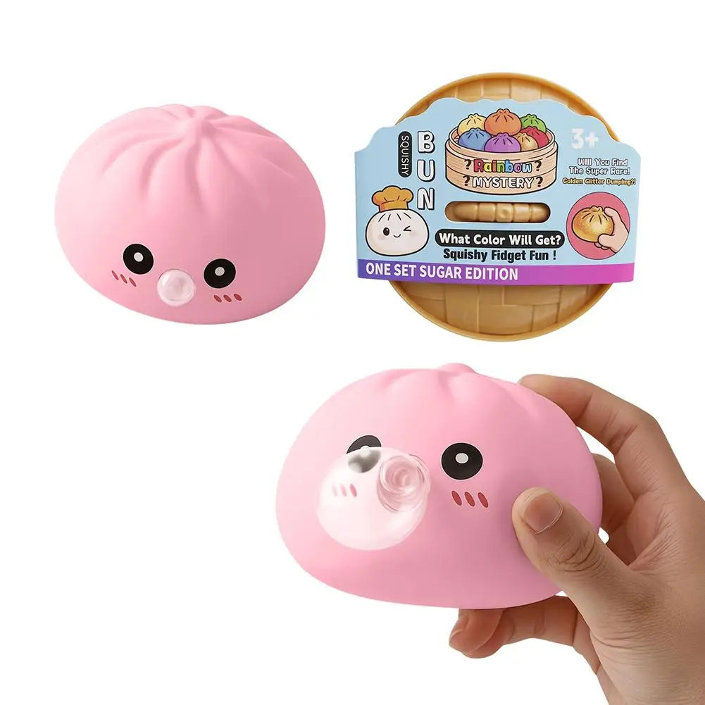 Gee Rainbow Dumpling Squishies Squeeze Toy
