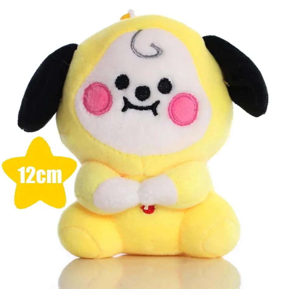 Chimmy Cooky Koya Shooky Tata Anime Cute Cartoon Keychain Backpack