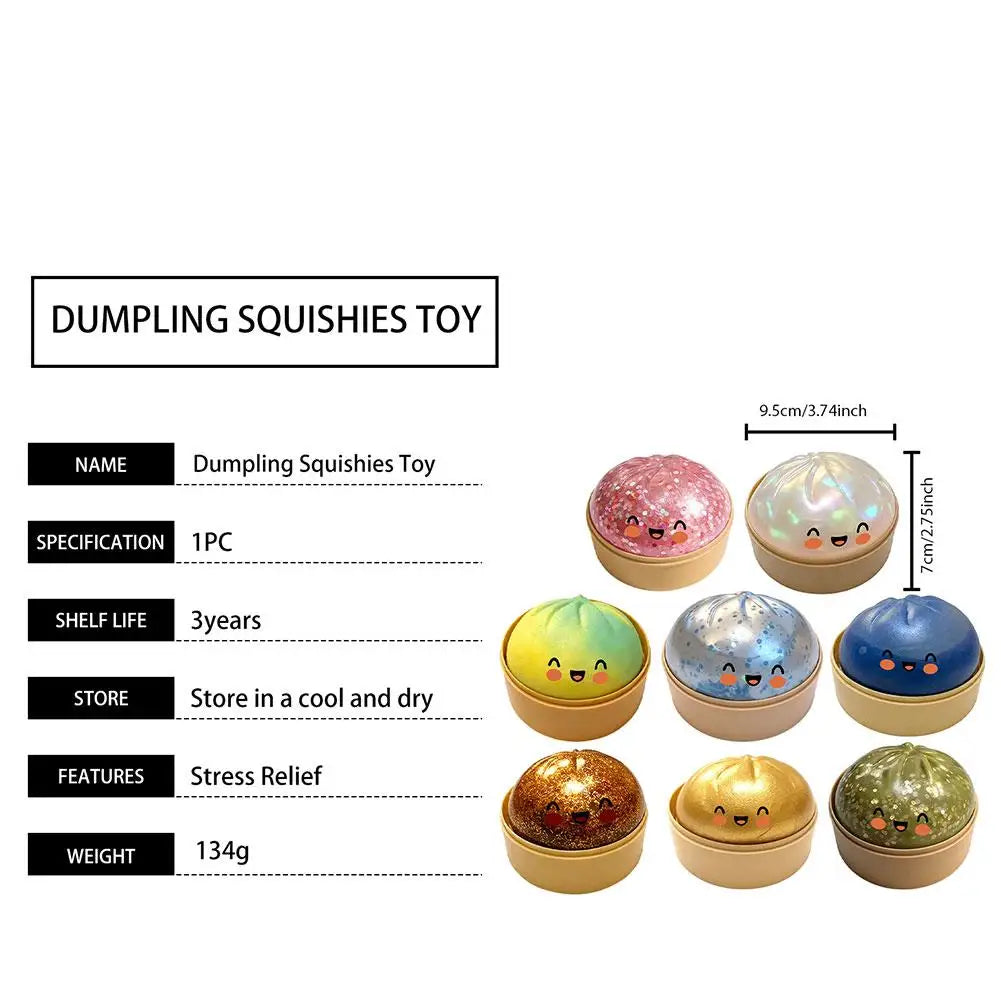Gee Rainbow Dumpling Squishies Squeeze Toy