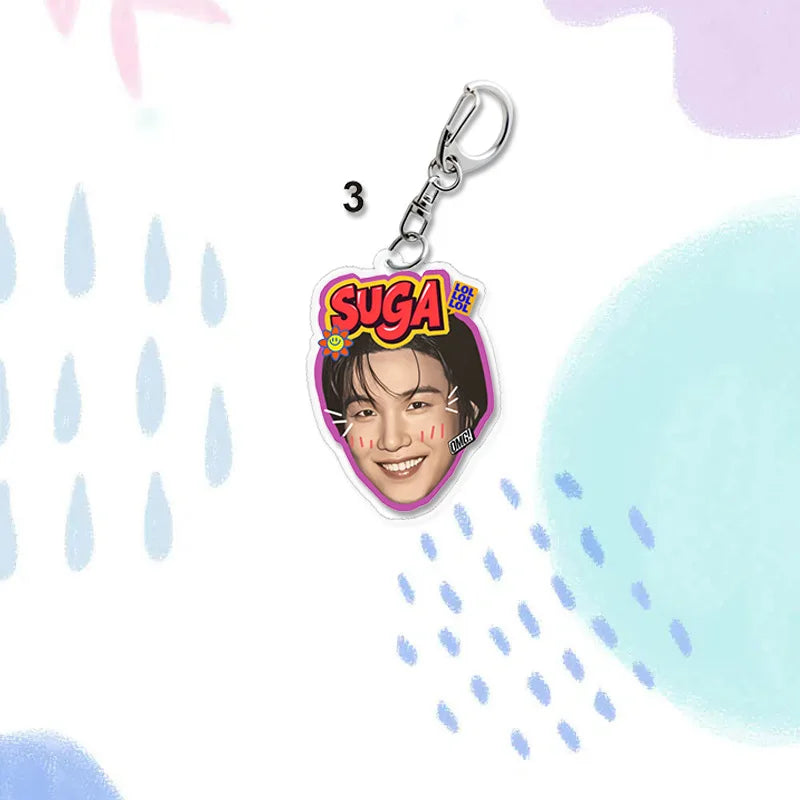 Bts the Icon Series: Acrylic Character Charms