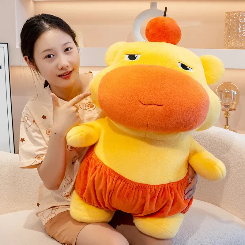 New Cute Plush Lulu Big Size Capybara Plush Toy Stuffed Animal Toys Soft Bed Sofa Office Home Decor Birthday Gift for Kids