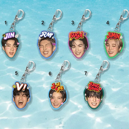 Bts the Icon Series: Acrylic Character Charms