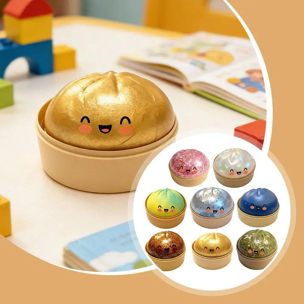Gee Rainbow Dumpling Squishies Squeeze Toy