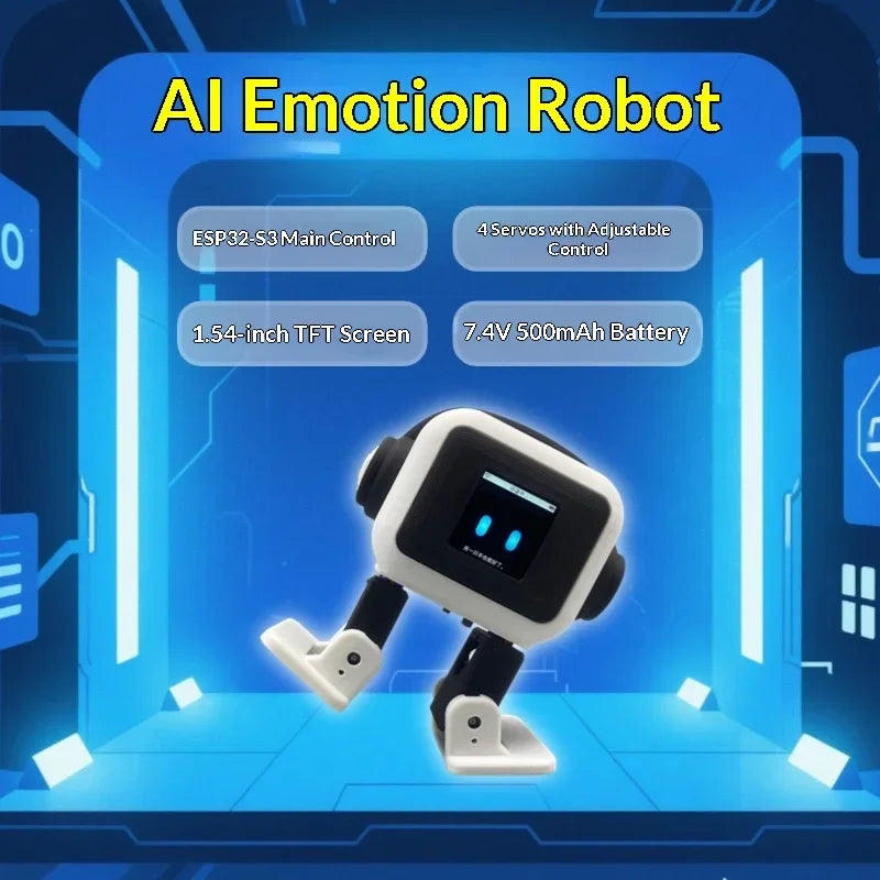 Electronic AI  Accompanying EMO Robot Toy