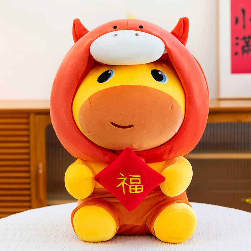 Horse Year Capybara Lulu Plush Toy Doll