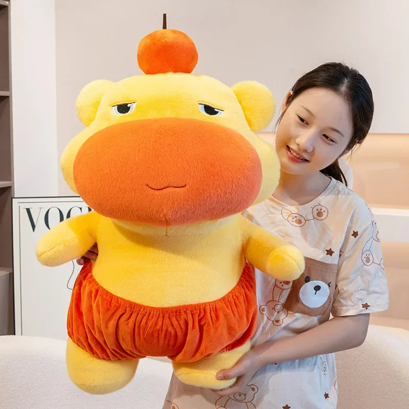 New Cute Plush Lulu Big Size Capybara Plush Toy Stuffed Animal Toys Soft Bed Sofa Office Home Decor Birthday Gift for Kids
