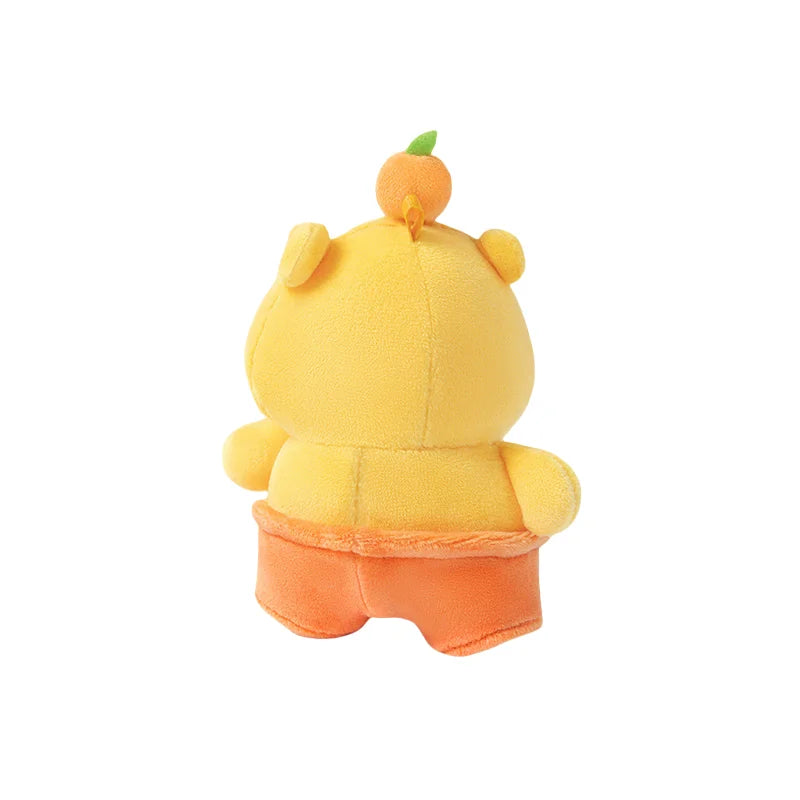 Adorable Unhappy Capybara LuLu Plush Toys Soft Stuffed Anime Movie Capybala Pendants Funny Keychain Bags Decor Kids Gift
