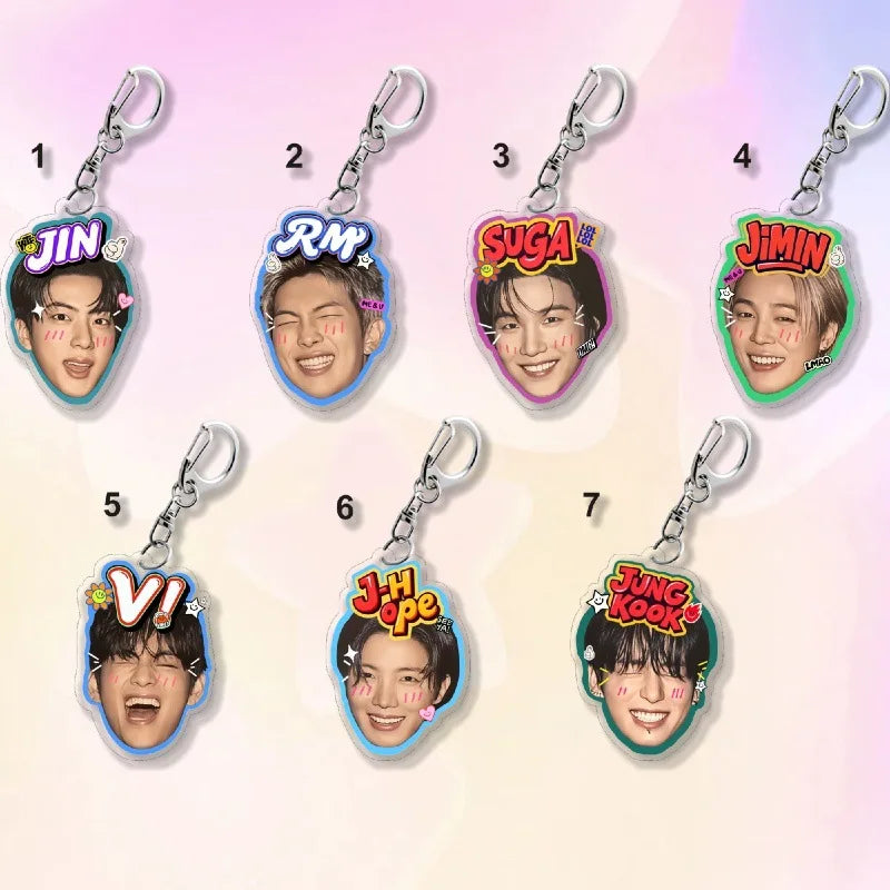 Bts the Icon Series: Acrylic Character Charms