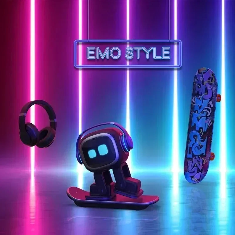 Electronic AI  Accompanying EMO Robot Toy