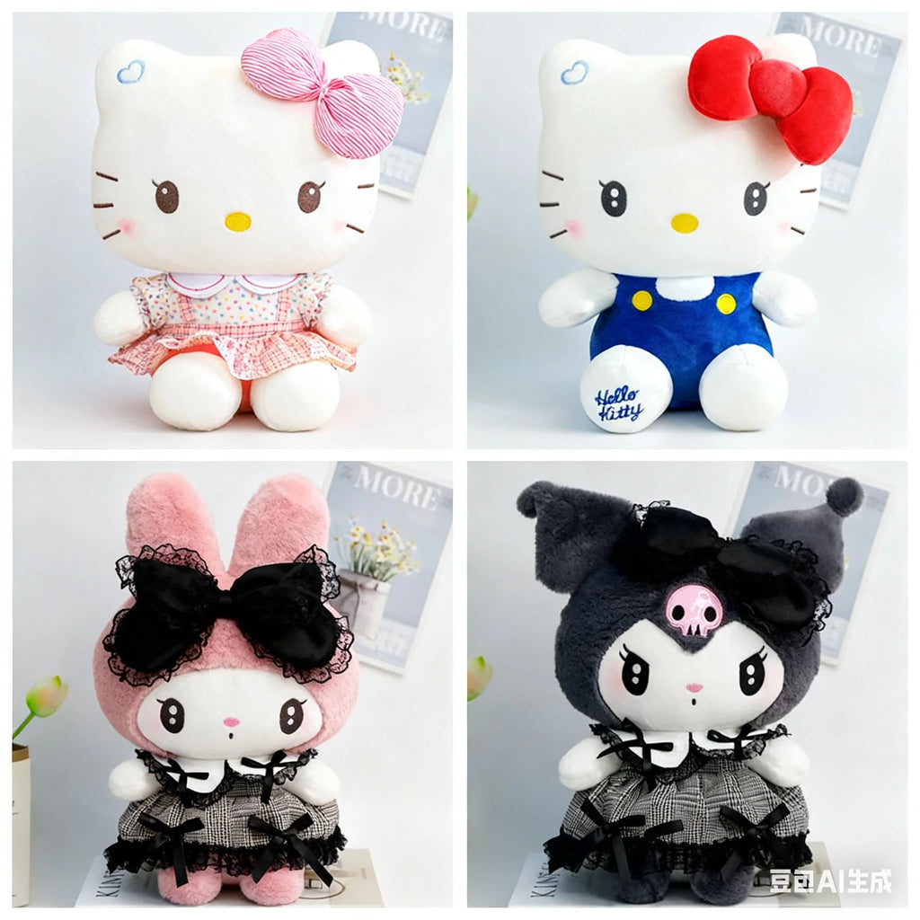 Hello Kitty Snuggle Plush Dolls