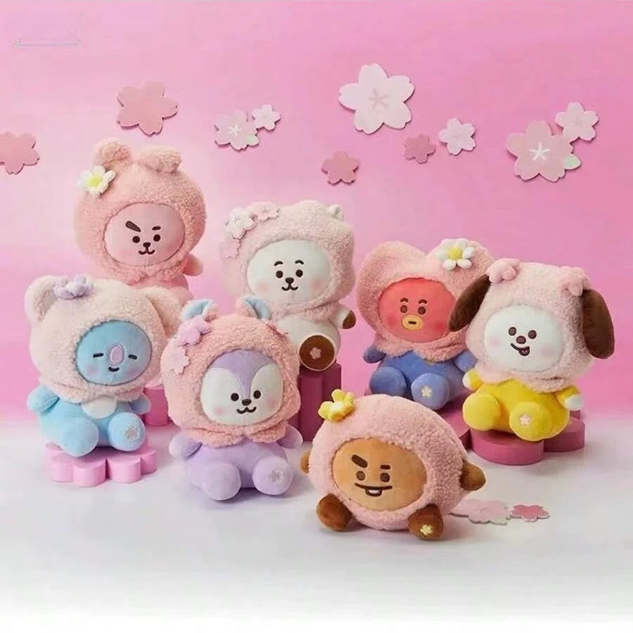 BT21 KPOP Sakura series plush toy