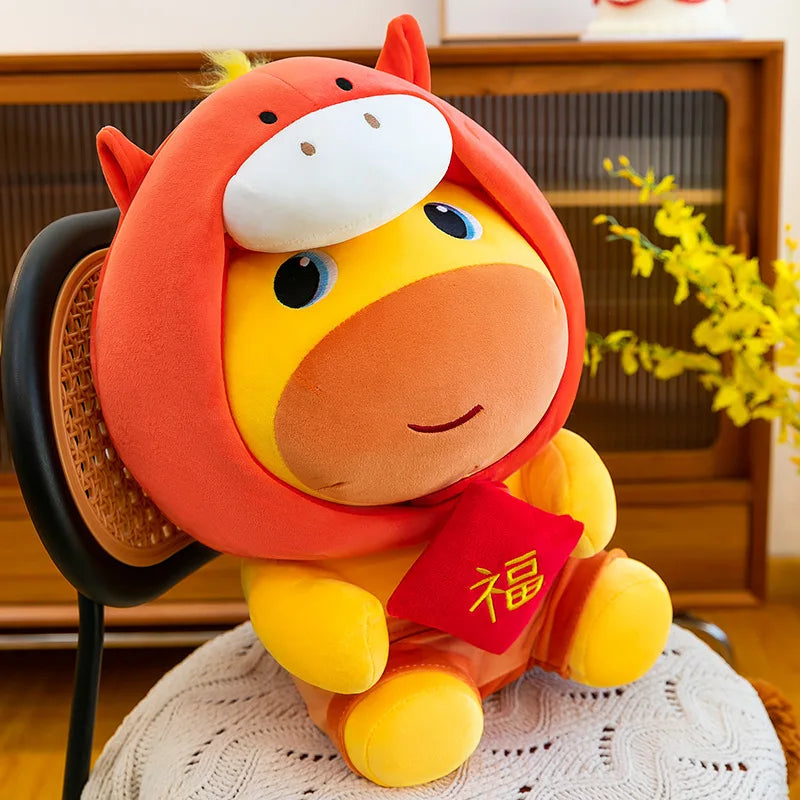 Horse Year Capybara Lulu Plush Toy Doll