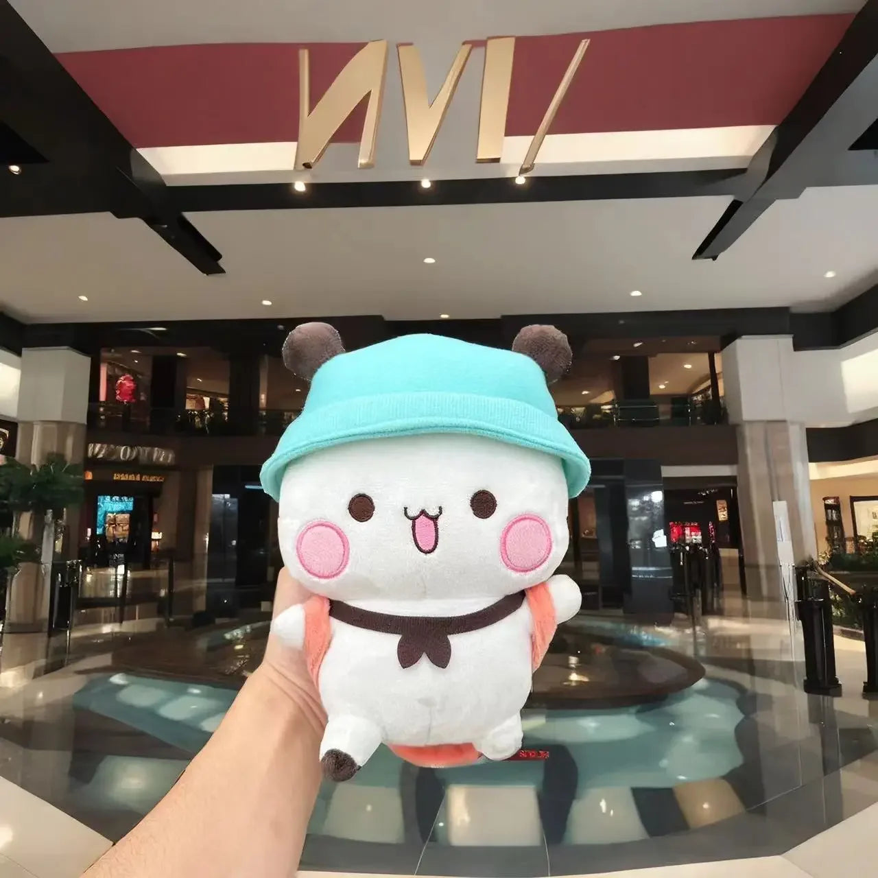 Cute Bubu Dudu Plush Toy Milk Bubble Tea Plushie Yier Panda Bear Doll