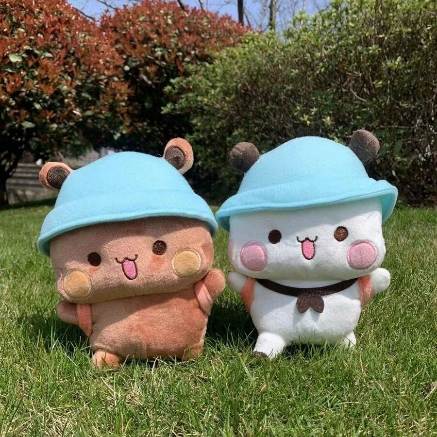Cute Bubu Dudu Plush Toy Milk Bubble Tea Plushie Yier Panda Bear Doll