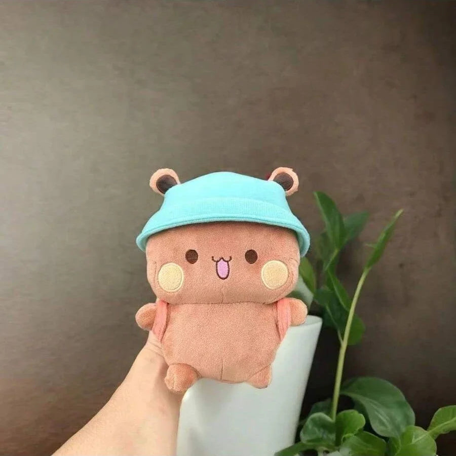 Cute Bubu Dudu Plush Toy Milk Bubble Tea Plushie Yier Panda Bear Doll
