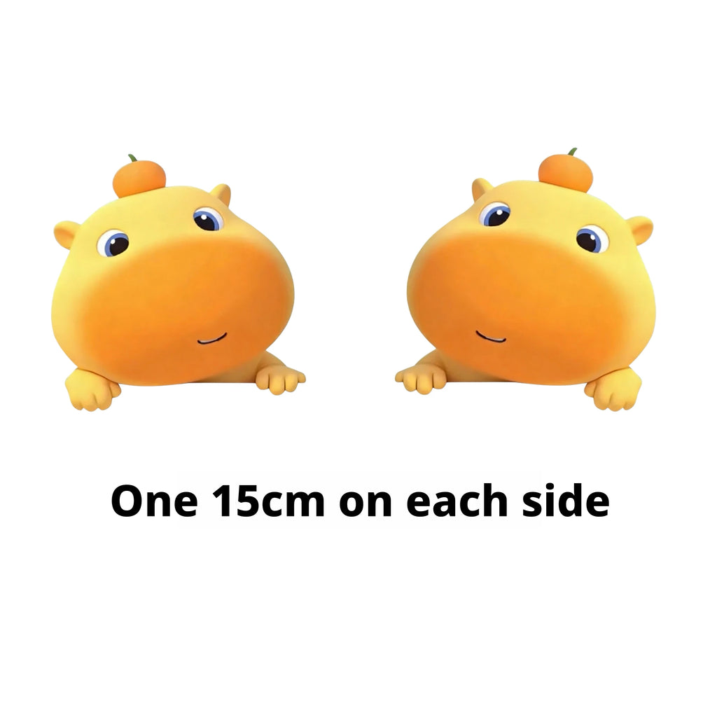 Capybara Lulu Waterproof Decal Stickers