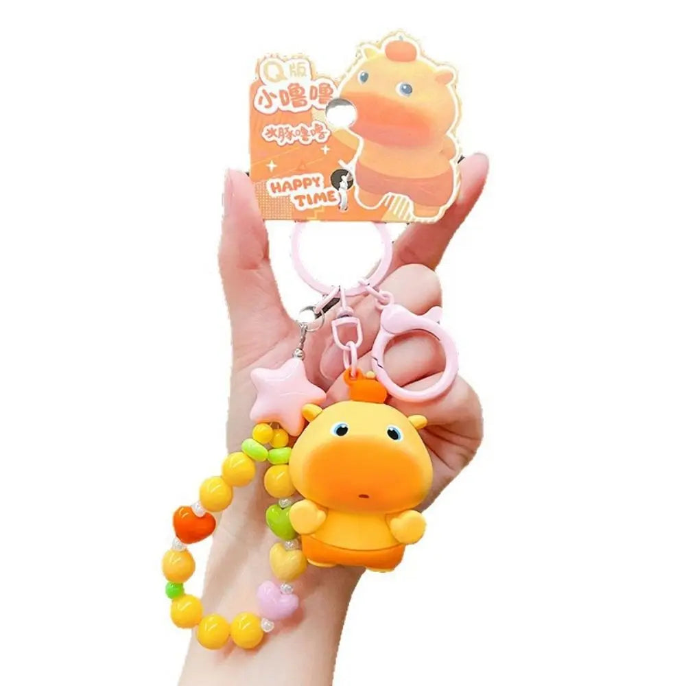 Cute Key Ring Capybara LuLu Expression Bag Charm