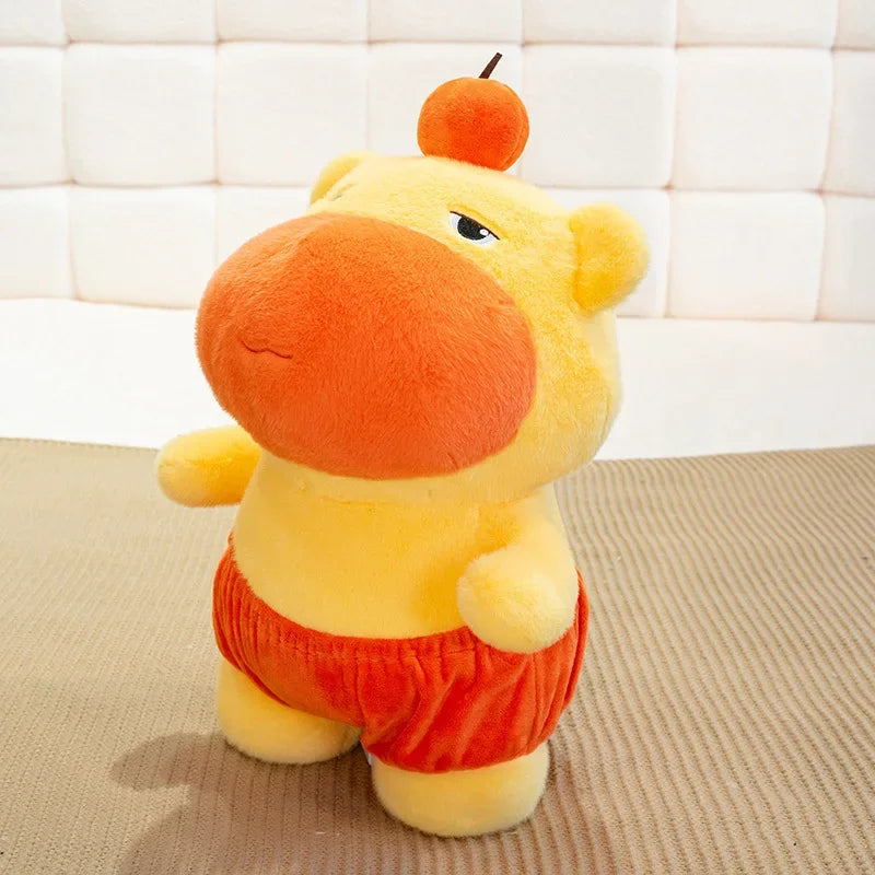 New Cute Plush Lulu Big Size Capybara Plush Toy Stuffed Animal Toys Soft Bed Sofa Office Home Decor Birthday Gift for Kids